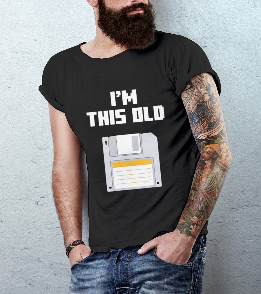 I'm This Old Floppy Disk T-Shirt