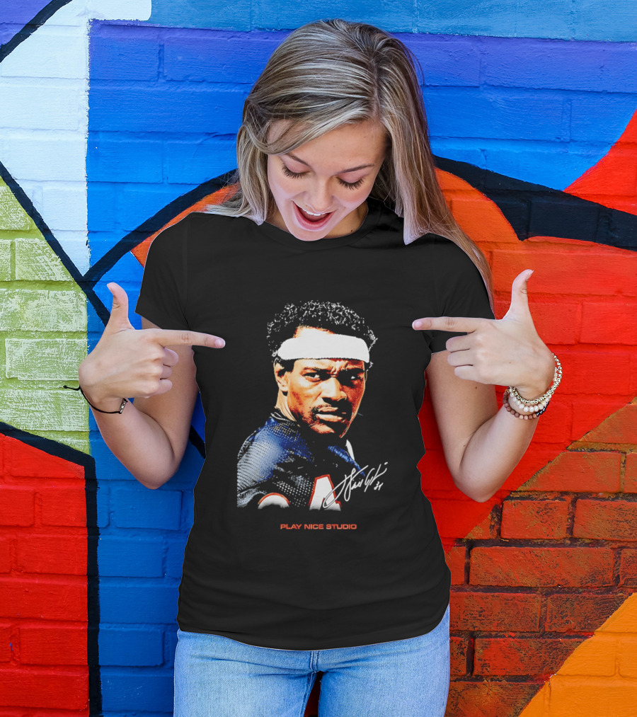 Neville Gallimore Walter Payton 34 Chicago Play Nice Studio T-Shirt