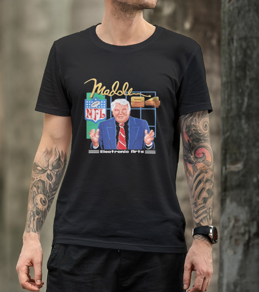 NFL Madden 94 Electronic Arts Vintage Gaming T-Shirt