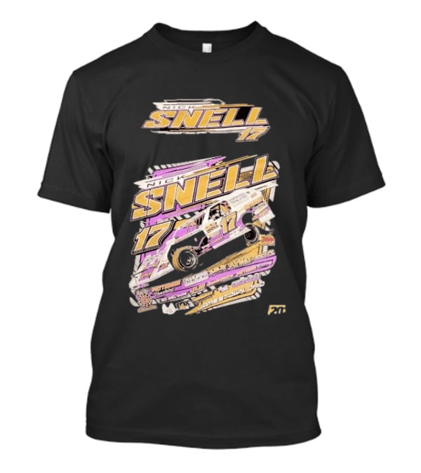 Nick Snell 17 Jamestown Ohio Racing 2024 T-Shirt