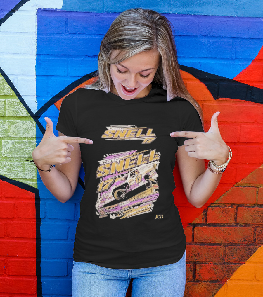 Nick Snell 17 Jamestown Ohio Racing 2024 T-Shirt