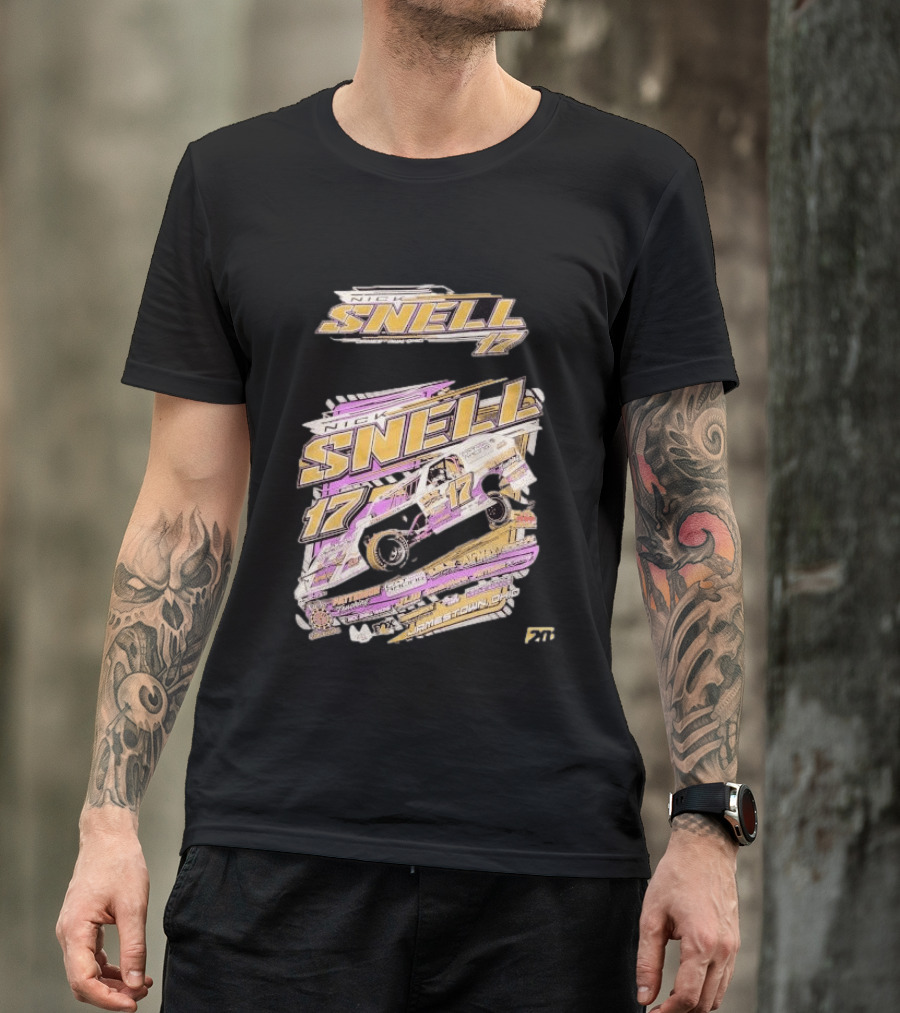 Nick Snell 17 Jamestown Ohio Racing 2024 T-Shirt