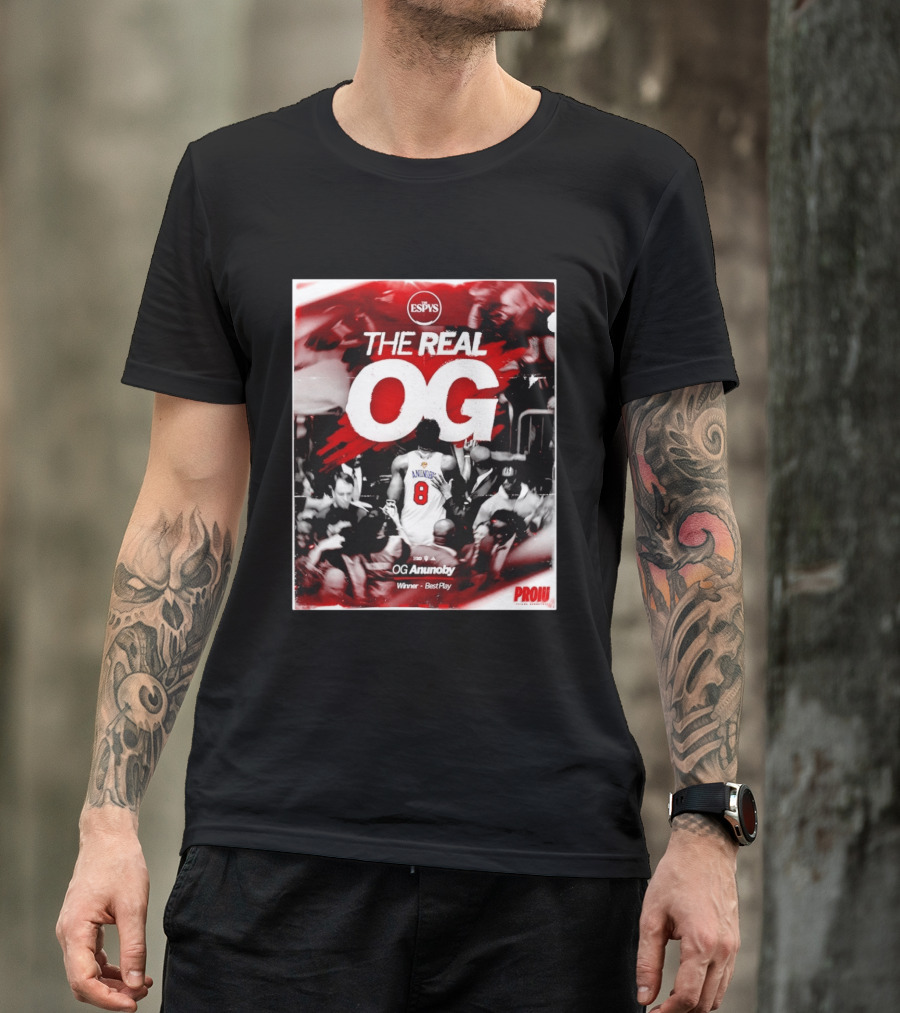 OG Anunoby The Real OG ESPYS Winner Best Play Indiana Basketball T-Shirt