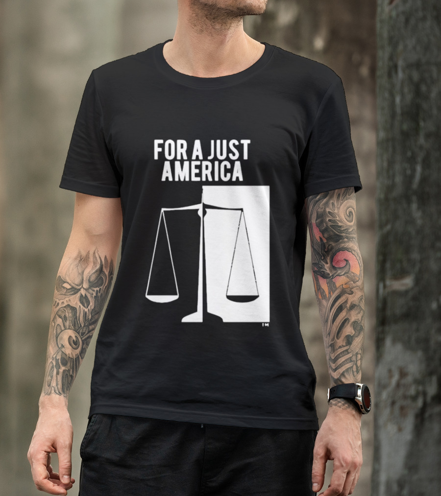 Resist For A Just America Scales Of Justice T-Shirt