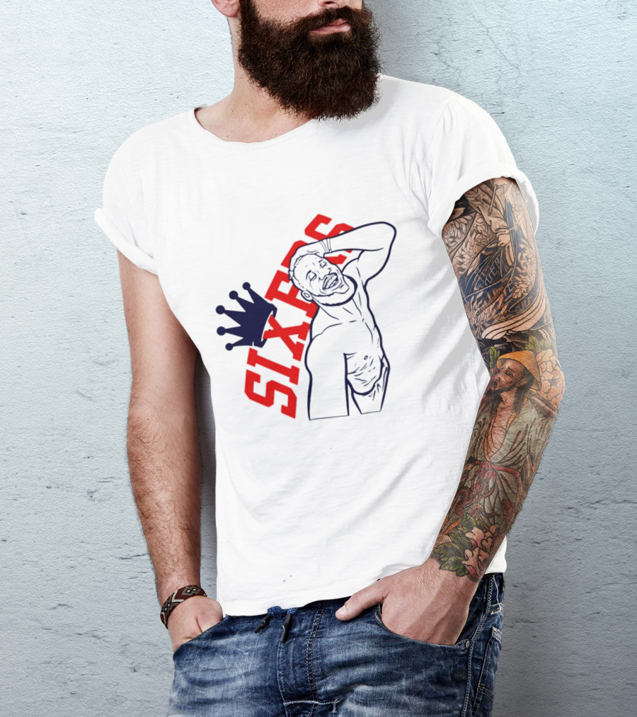 Philadelphia Sixers Crown LeBron James NBA T-Shirt