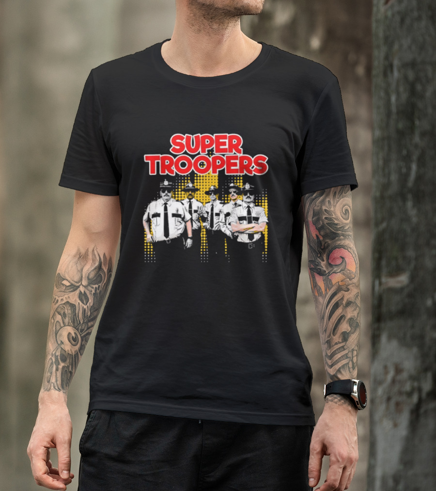 Super Troopers Comedy Movie Law Enforcement Team T-Shirt