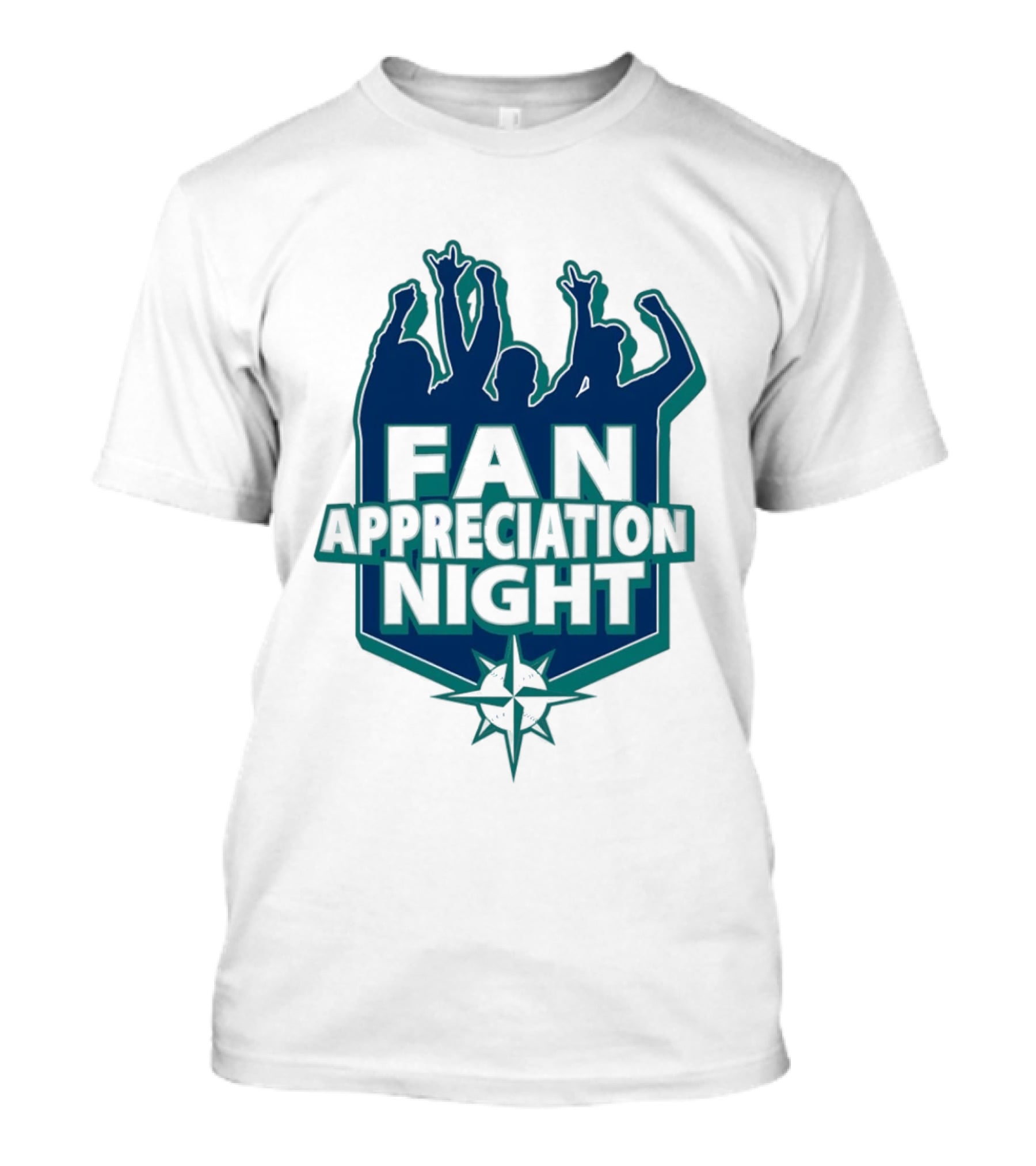 Seattle Mariners Fan Appreciation Night 2026 Baseball Event T-Shirt
