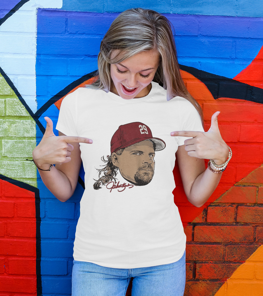 John Kruk 29 Big Face Philadelphia Phillies Baseball Swag MLB 2026 T-Shirt