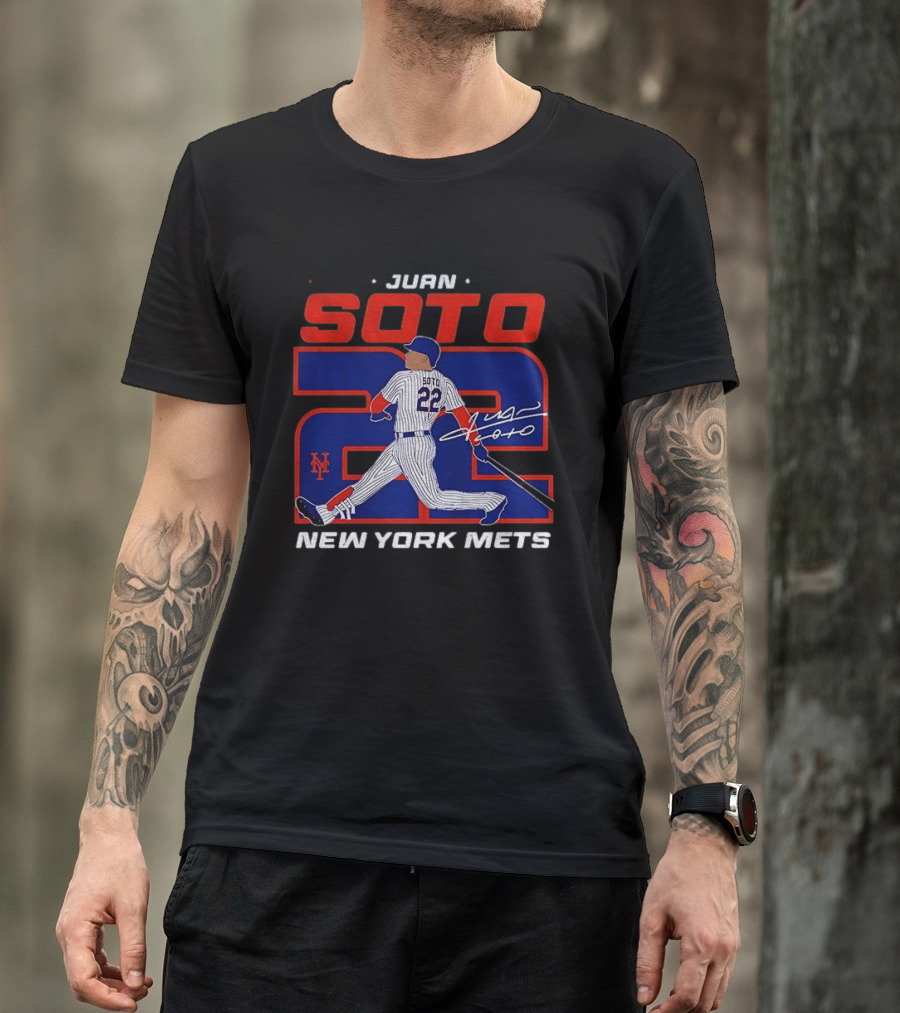 Juan Soto New York Mets 22 Baseball Player T-Shirt