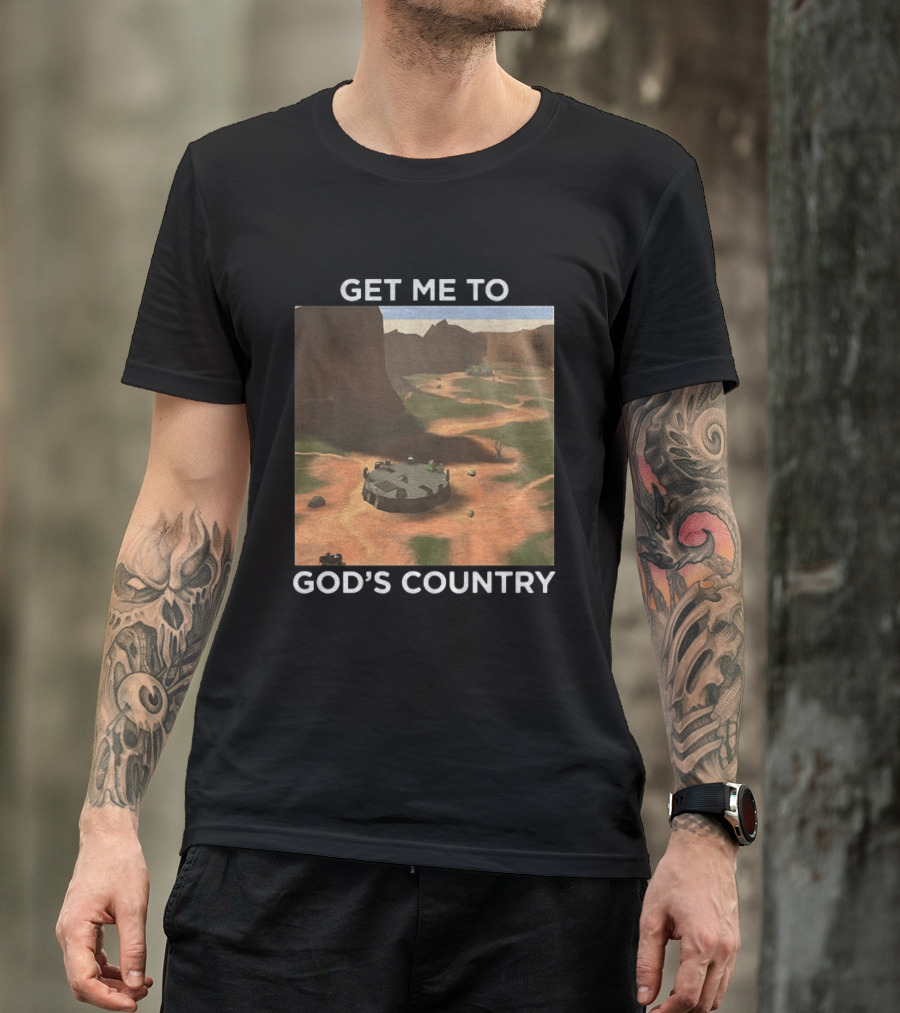 Get Me To God's Country Multiplayer Maps T-Shirt