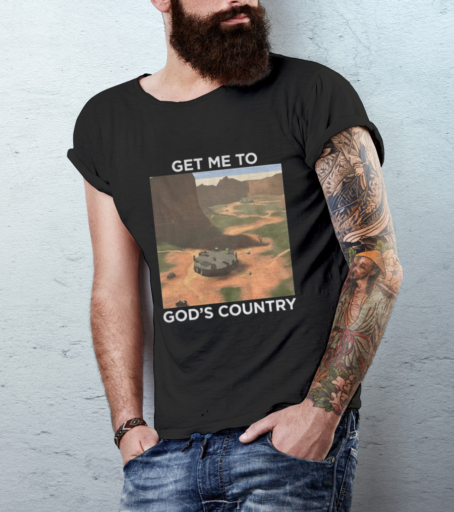 Get Me To God's Country Multiplayer Maps T-Shirt