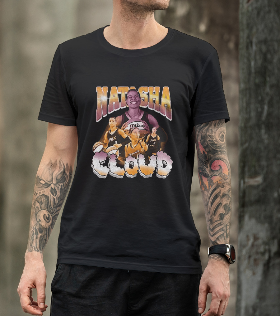 Natasha Cloud Phoenix Mercury WNBA Basketball Player T-Shirt