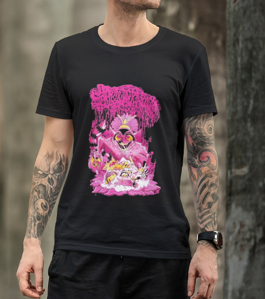 New Sanguisugabogg Pink Monster King Julian Purple T-Shirt