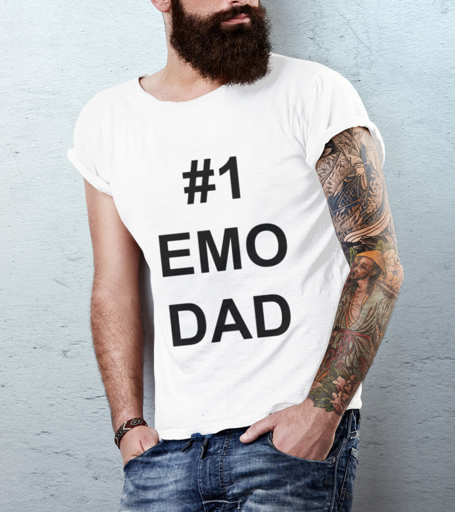 #1 Emo Dad T-Shirt