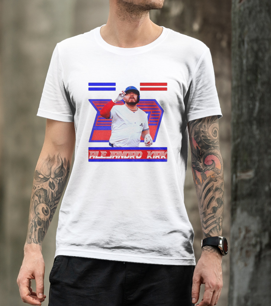 Alejandro Kirk Toronto Blue Jays 2025 MLB Player T-Shirt