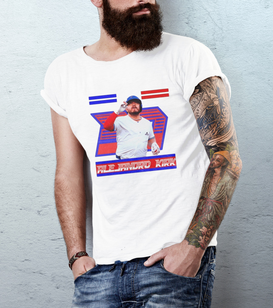 Alejandro Kirk Toronto Blue Jays 2025 MLB Player T-Shirt