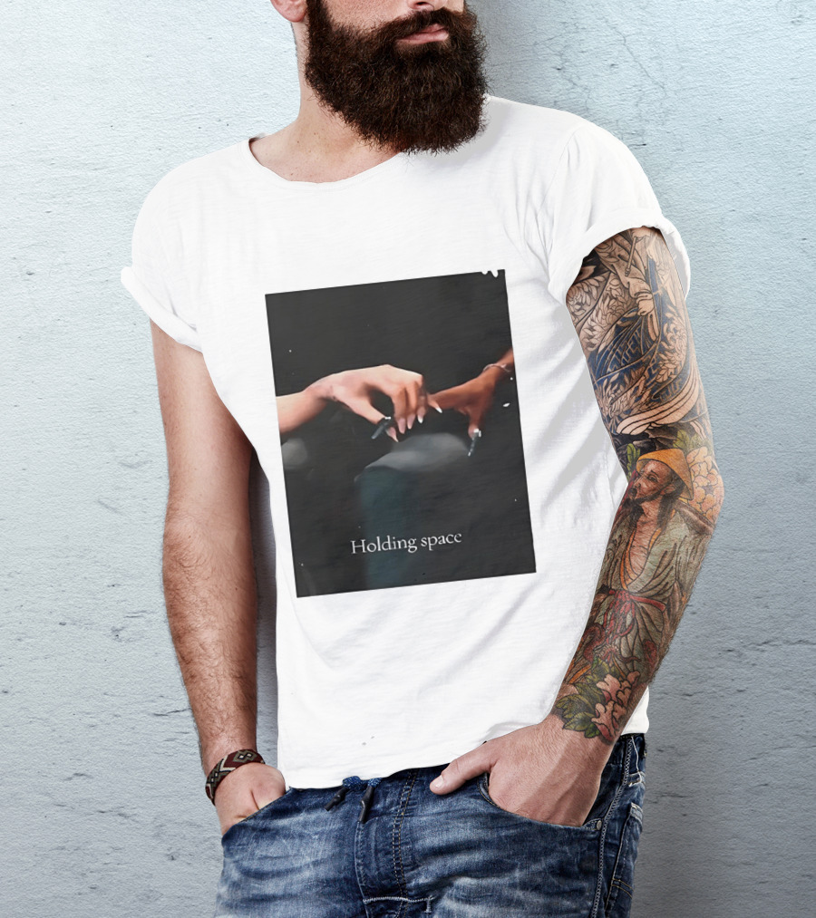 Ariana Cynthia Holding Space Wicked Finger Connection T-Shirt