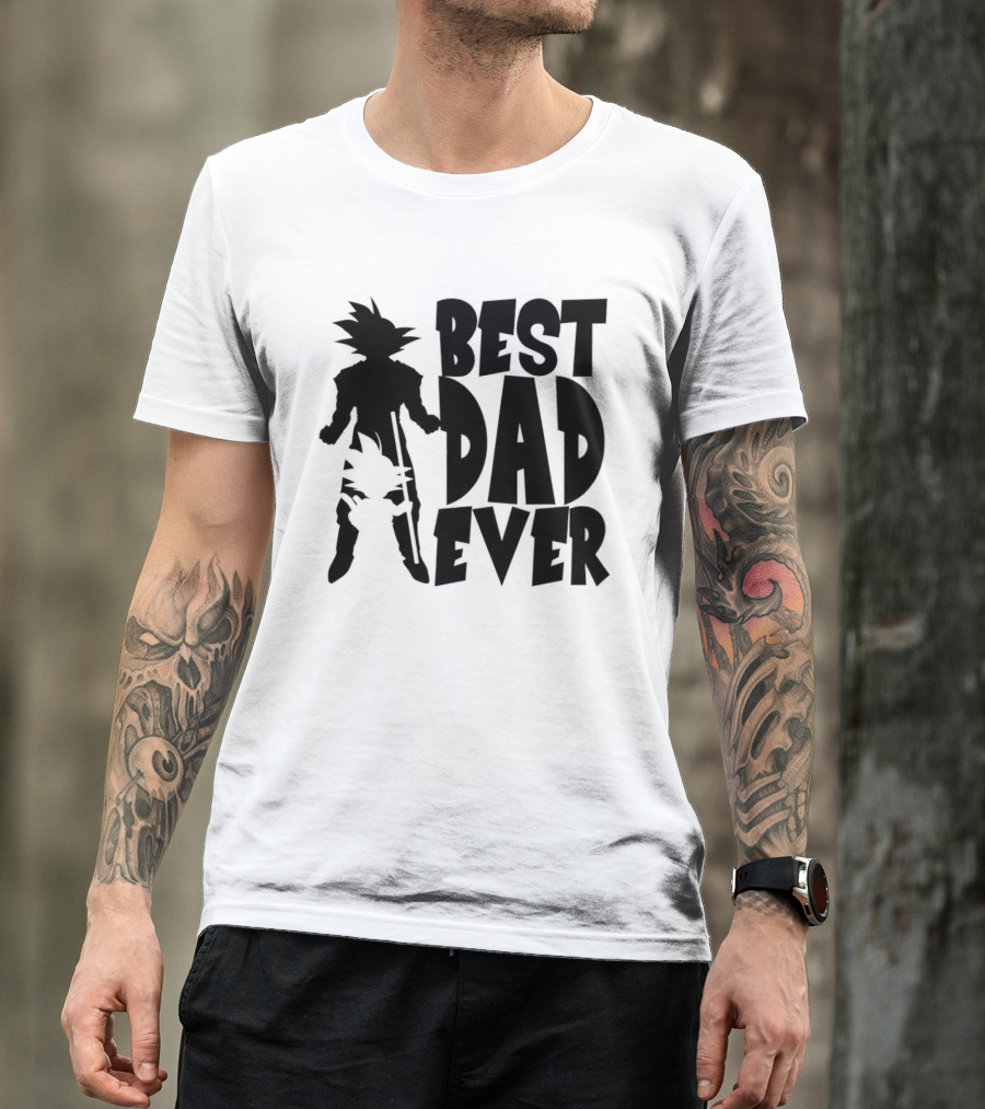 Best Dad Ever Goku Dragon Ball T-Shirt