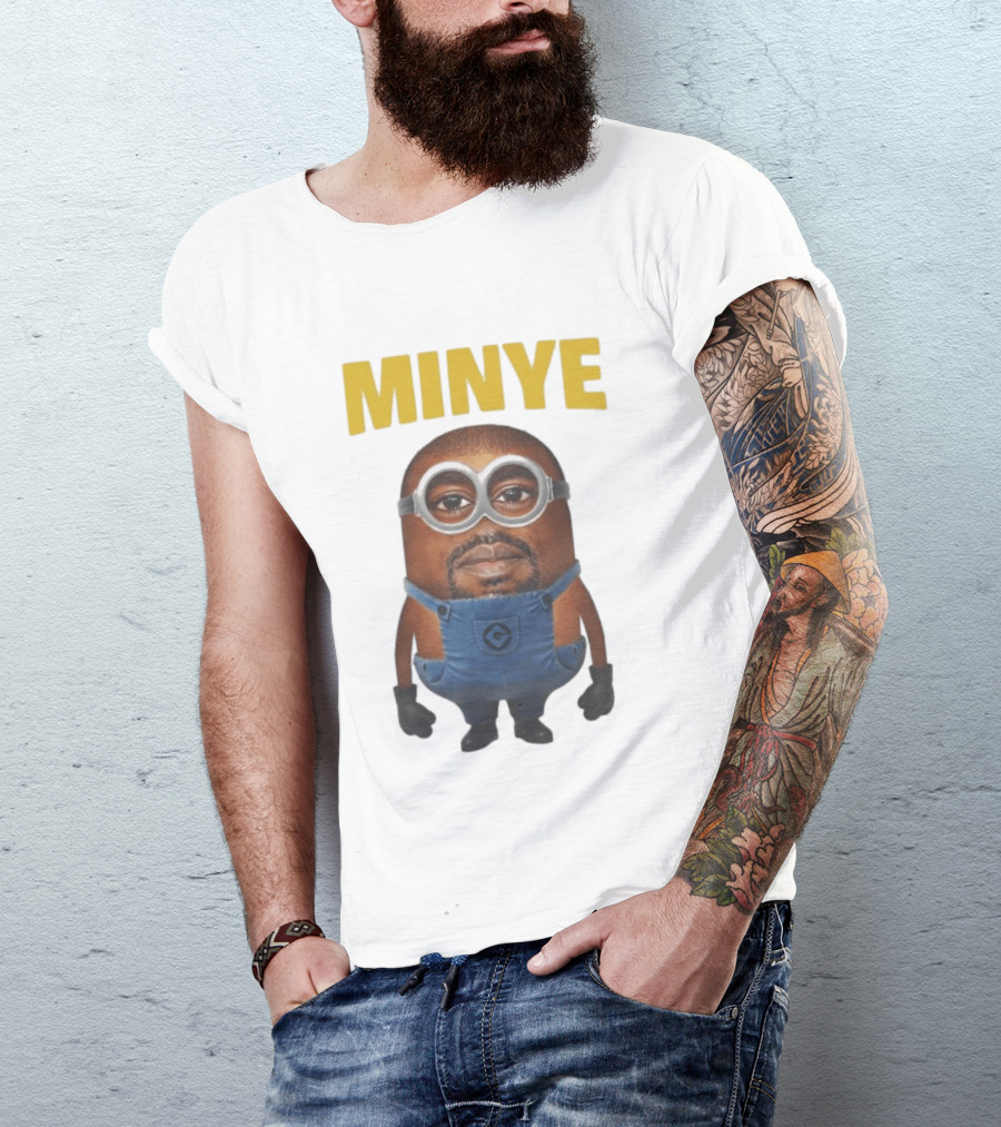 Minye Kanye Fusion Character Minion T-Shirt