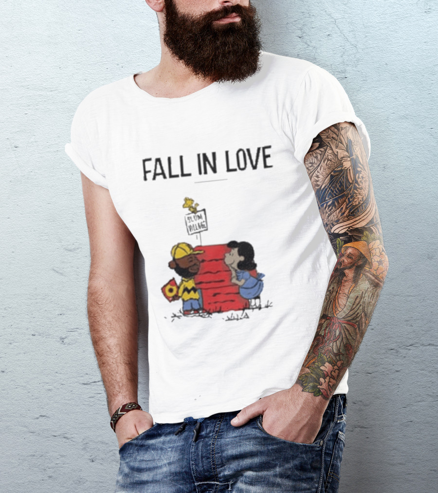 Fall In Love J Dilla Slum Village Lucy Peanuts T-Shirt