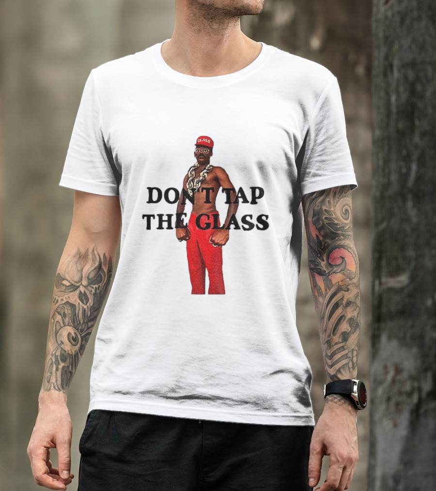 Tyler The Creator Don't Tap The Glass Red Pants Chain Glasses T-Shirt