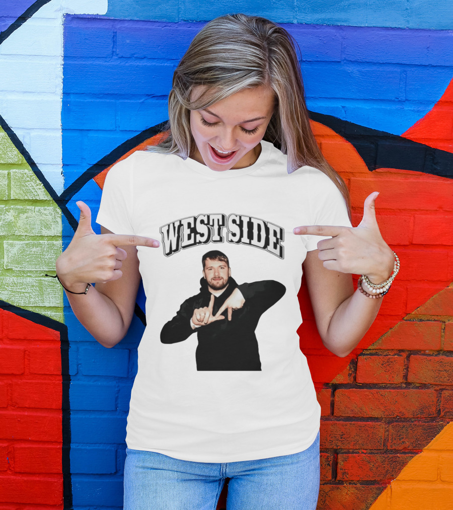 Luka Doncic Westside LA Hand Lakers T-Shirt