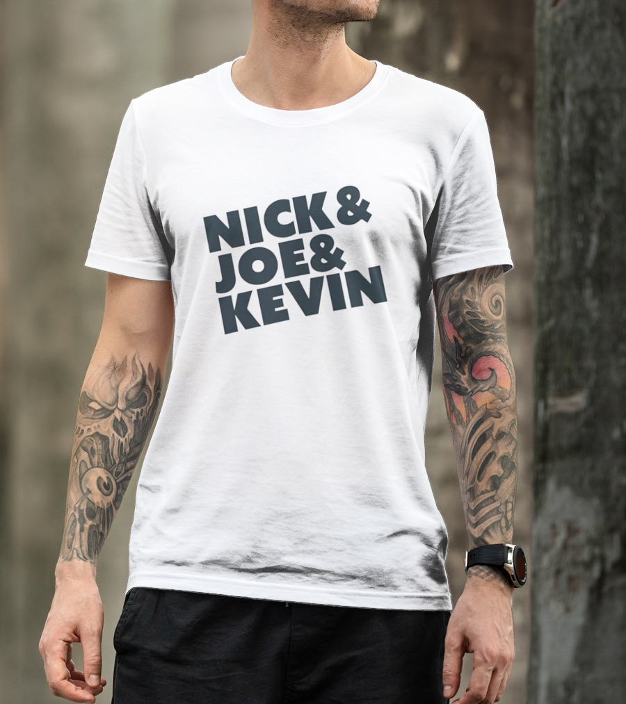Nick Joe Kevin Will Ferrell A Very Jonas Christmas T-Shirt