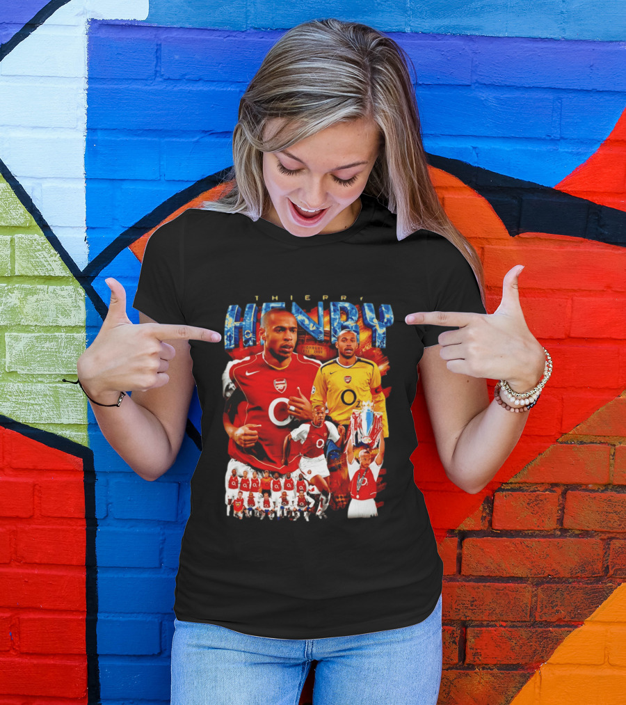 Thierry Henry Arsenal Highbury Legends Collection 1999 2006 T-Shirt