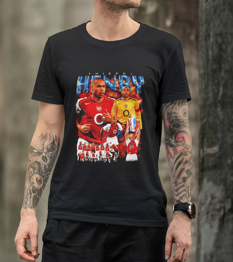 Thierry Henry Arsenal Highbury Legends Collection 1999 2006 T-Shirt