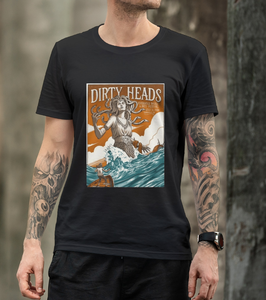 Dirty Heads Everwild Music & Arts Festival Thornville Ohio July 31 2026 T-Shirt