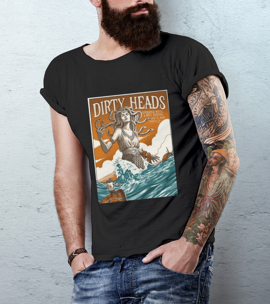 Dirty Heads Everwild Music & Arts Festival Thornville Ohio July 31 2026 T-Shirt