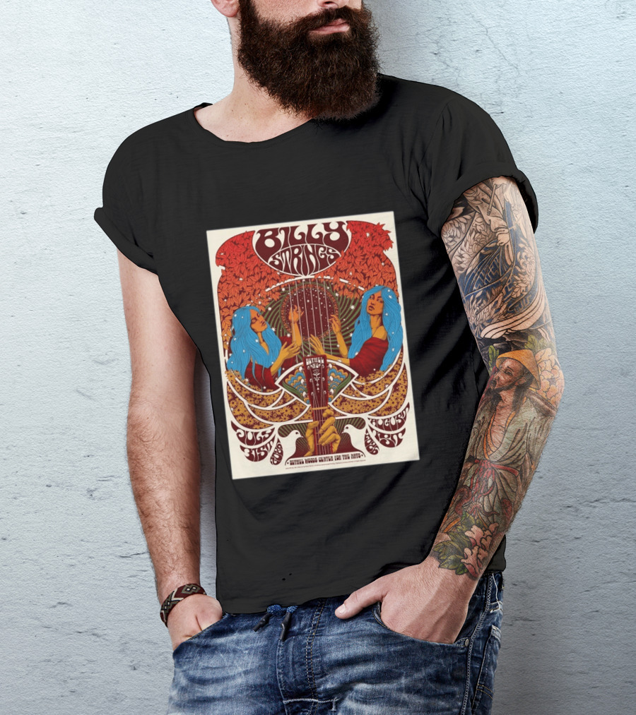 Billy Strings Bethel Woods Center July 31 August 1 2026 Simon Berndt T-Shirt