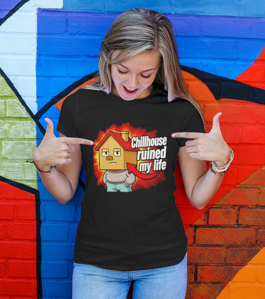 Chillhouse Ruined My Life Cube House T-Shirt