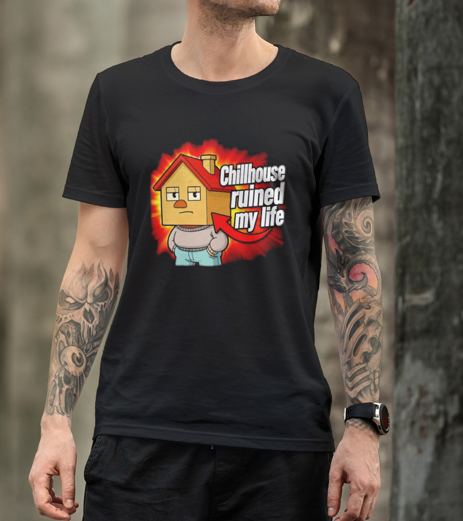 Chillhouse Ruined My Life Cube House T-Shirt