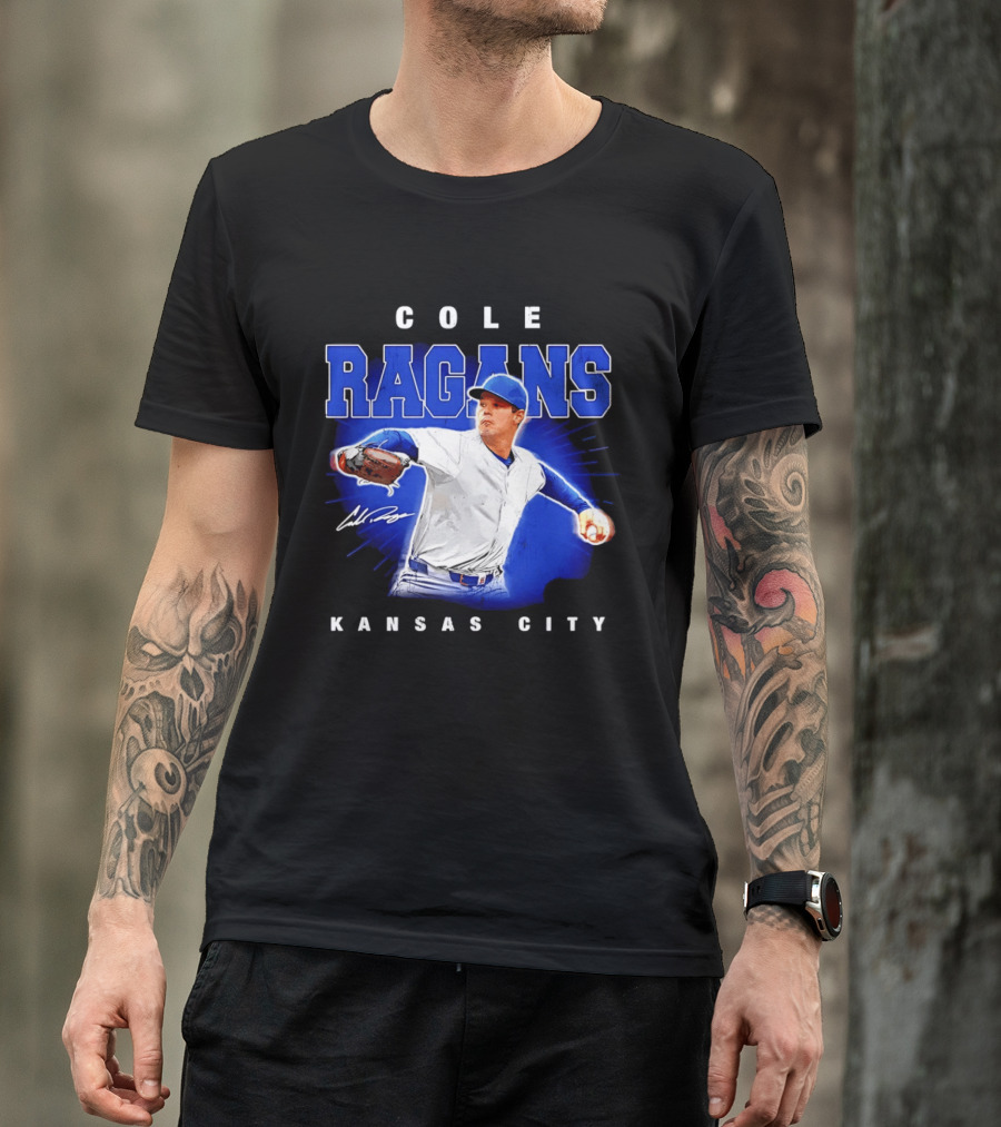 Cole Ragans Iconic Kansas City Pitcher Baseball Performance T-Shirt