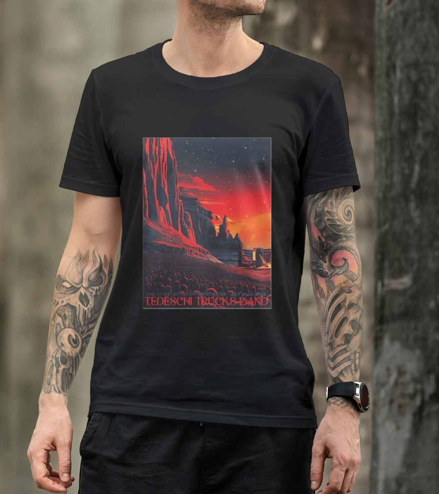 Tedeschi Trucks Band Live At Red Rocks Amphitheatre July 26 27 2024 Morrison Colorado T-Shirt