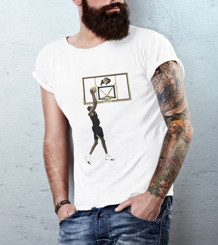 Colorado Buffaloes Bangot Dak Dunk Basketball Team T-Shirt