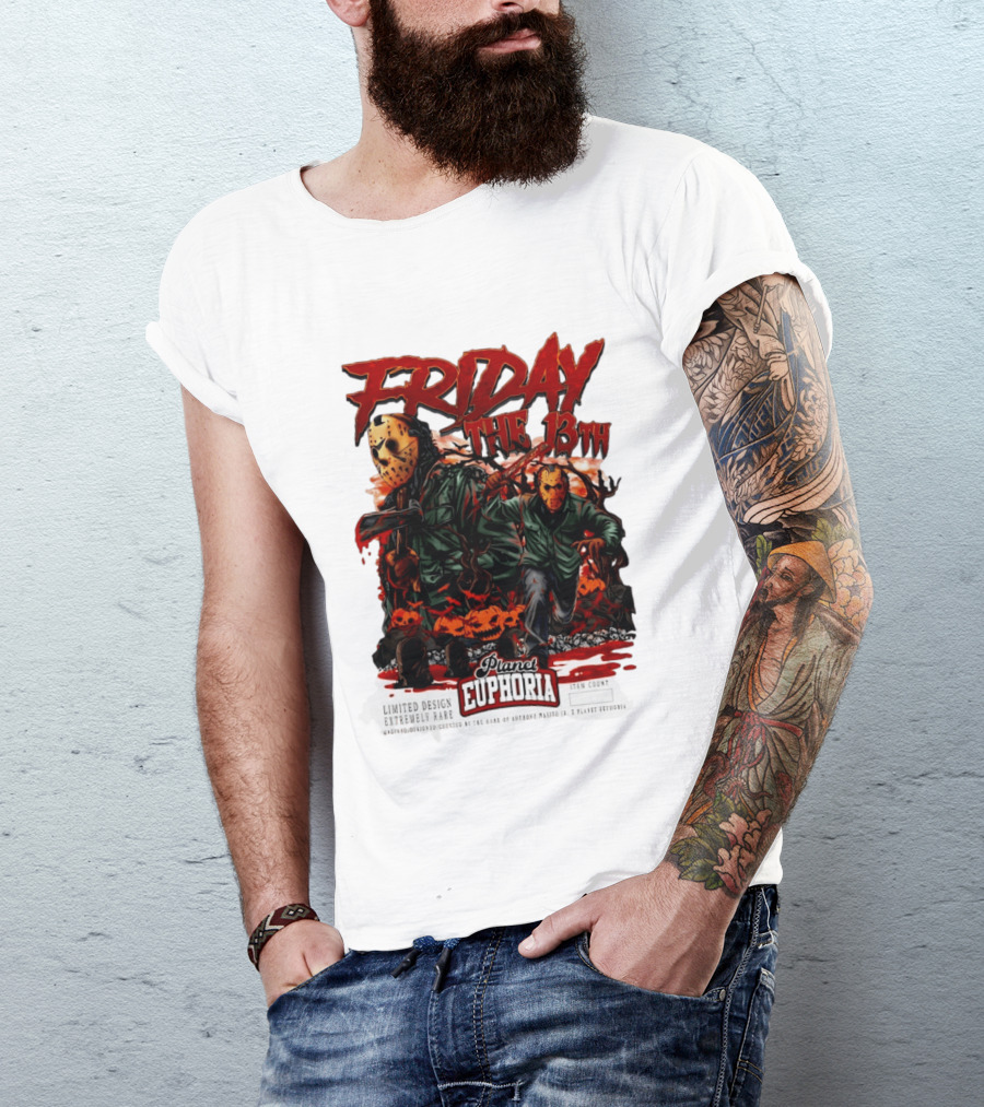 Friday The 13th Jason Voorhees Planet Euphoria Limited Edition T-Shirt