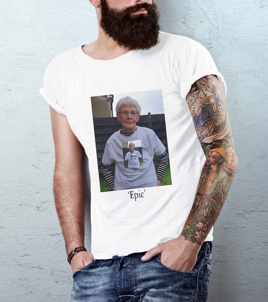 Epic Gamer Grandma Recursion Infinite Loop Epic T-Shirt