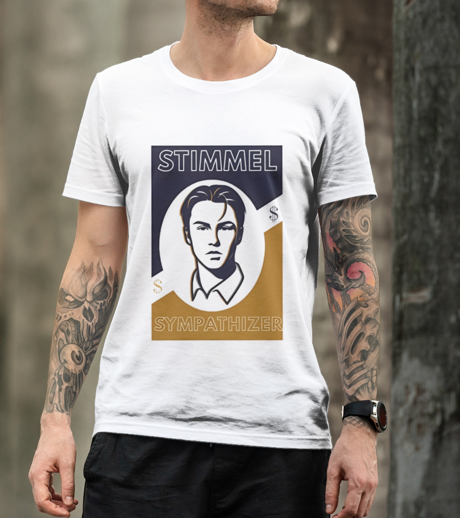 Stimmel Sympathizer Face Art With Dollar T-Shirt