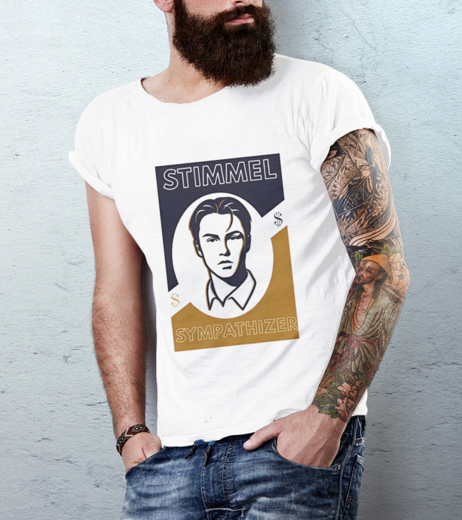 Stimmel Sympathizer Face Art With Dollar T-Shirt