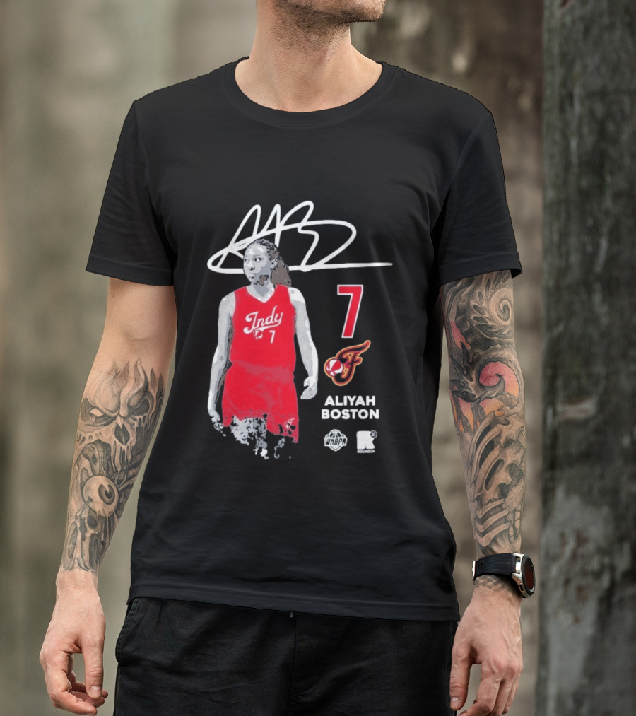 Aliyah Boston Indy 7 Indiana Fever WNBPA T-Shirt