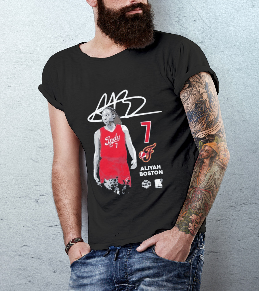 Aliyah Boston Indy 7 Indiana Fever WNBPA T-Shirt