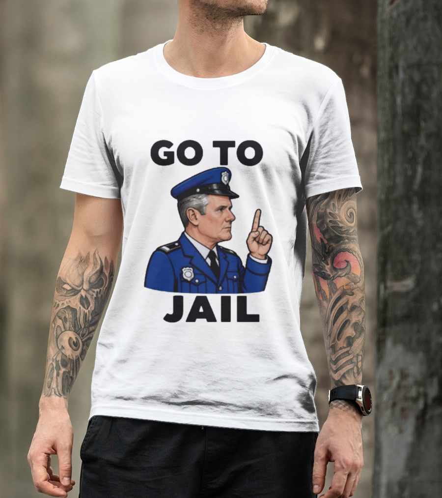 Keir Starmer Go To Jail Police Uniform T-Shirt