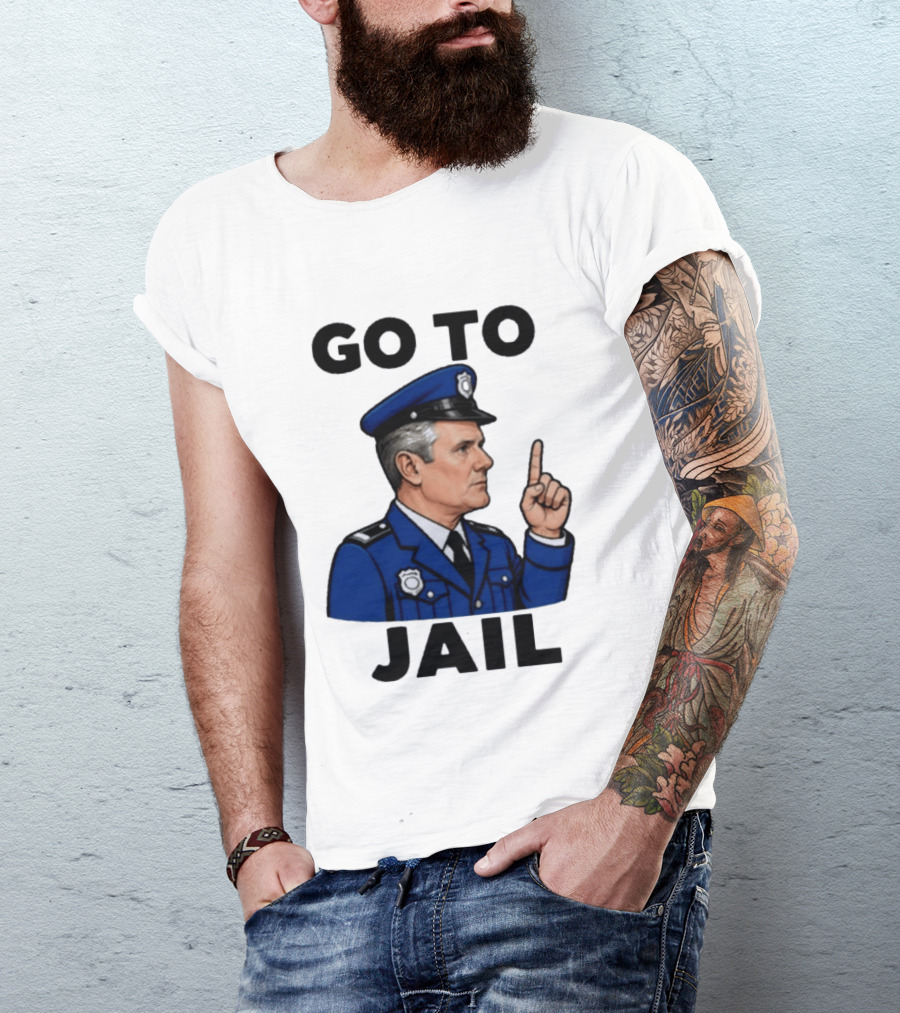 Keir Starmer Go To Jail Police Uniform T-Shirt