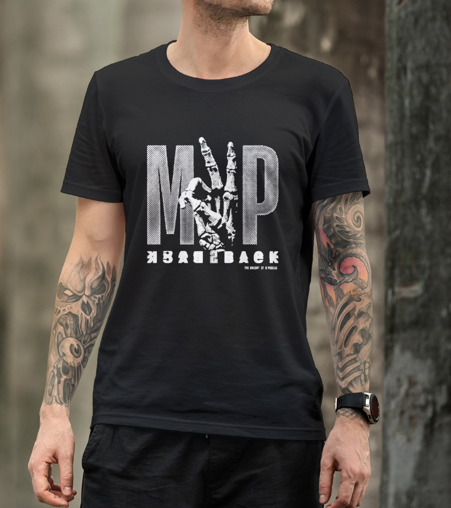 Shai Gilgeous Alexander MVP Back To Back 2025 2026 Oklahoma City Thunder NBA Skeleton Hand T-Shirt