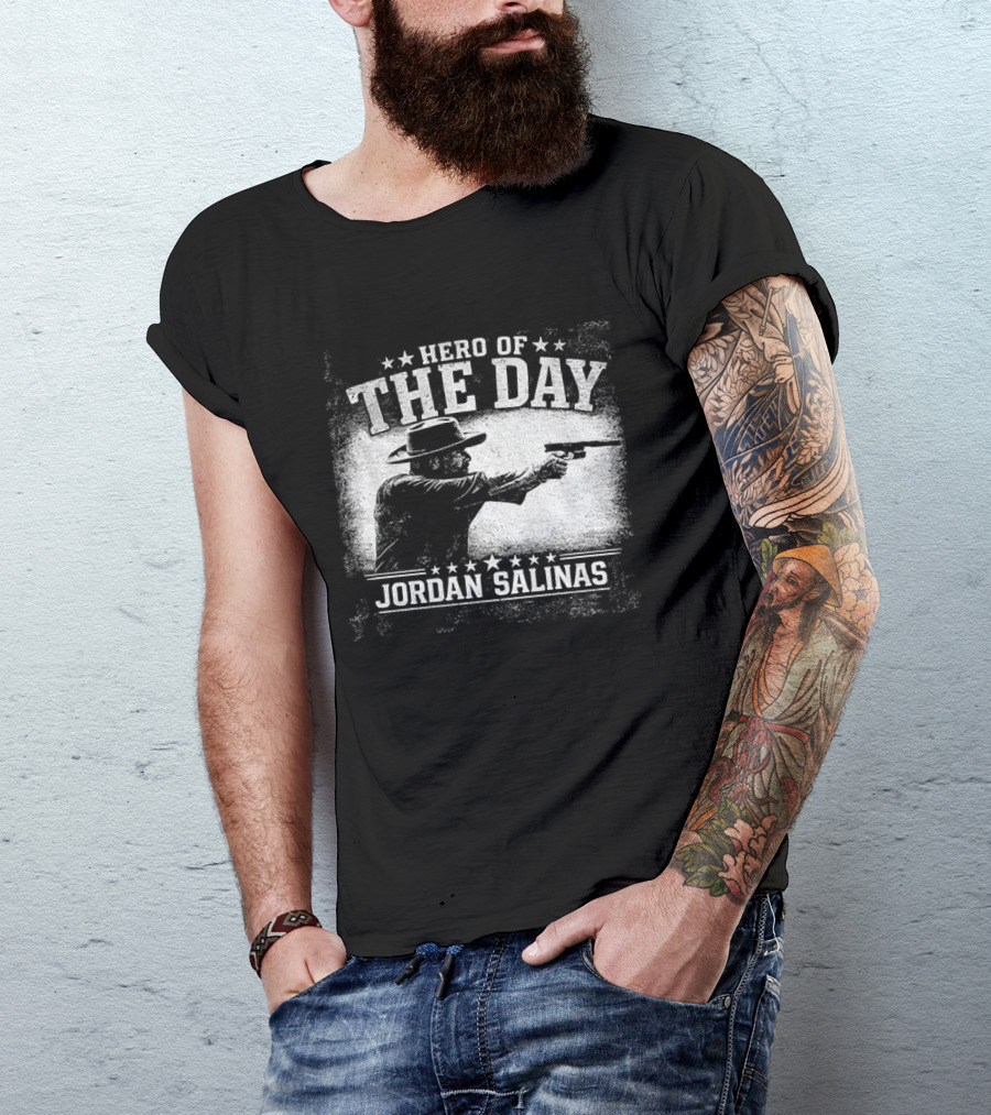 Hero Of The Day Jordan Salinas T-Shirt