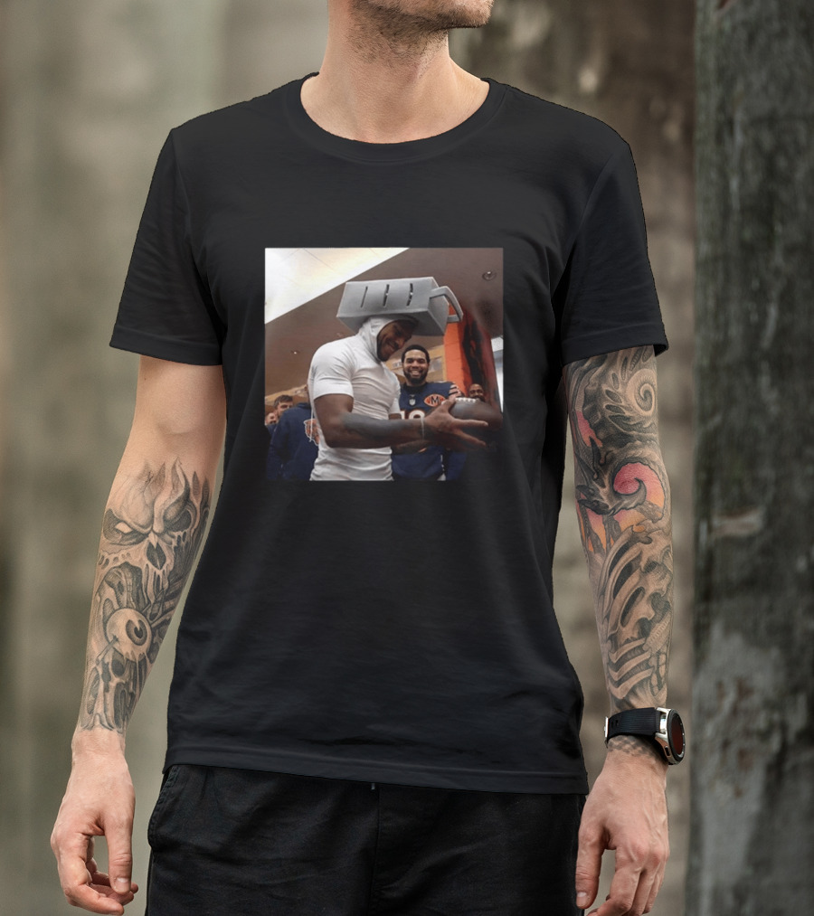 DJ Moore Cheese Grater Hat Fun Moment T-Shirt