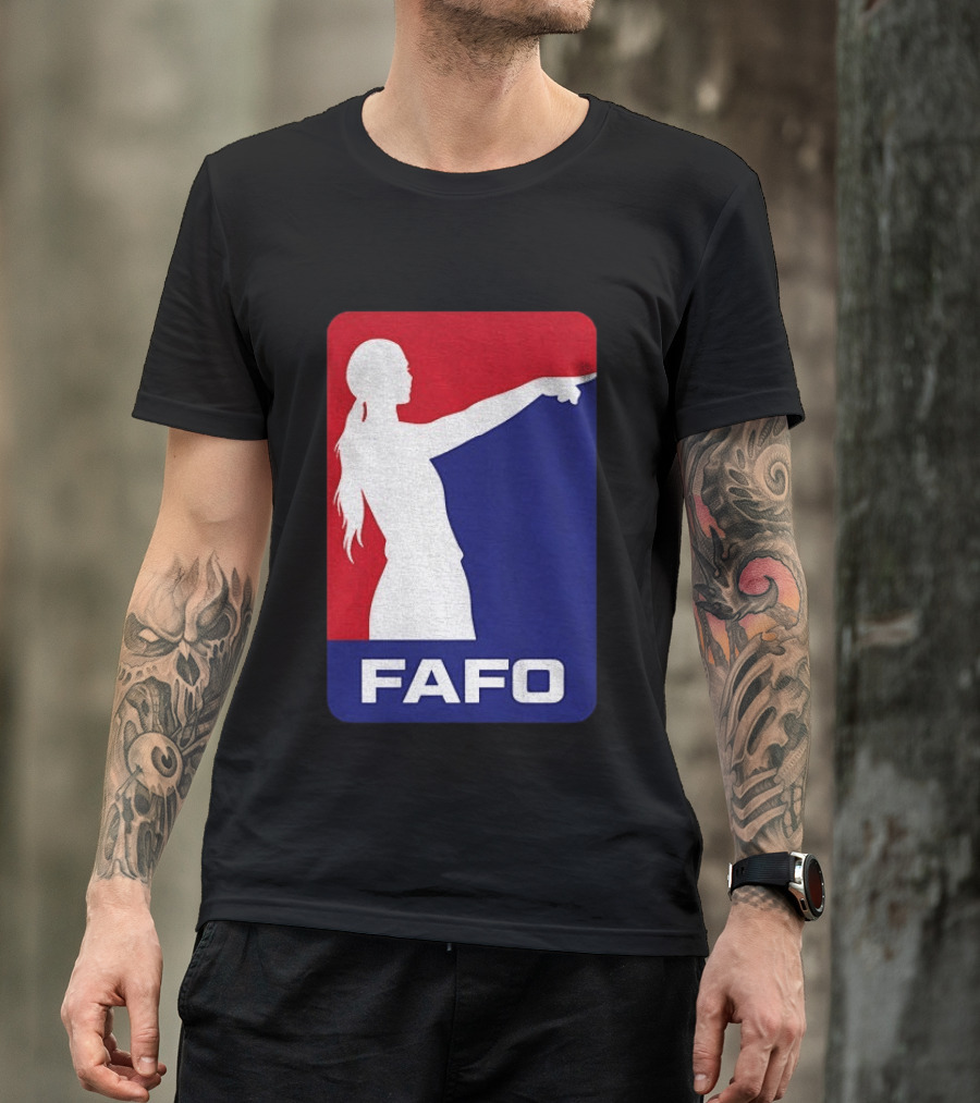 Sophie Cunningham FAFO Pointing Indiana Fever WNBA Fan T-Shirt