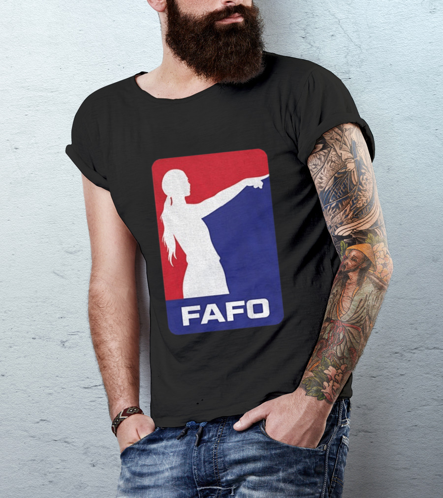 Sophie Cunningham FAFO Pointing Indiana Fever WNBA Fan T-Shirt